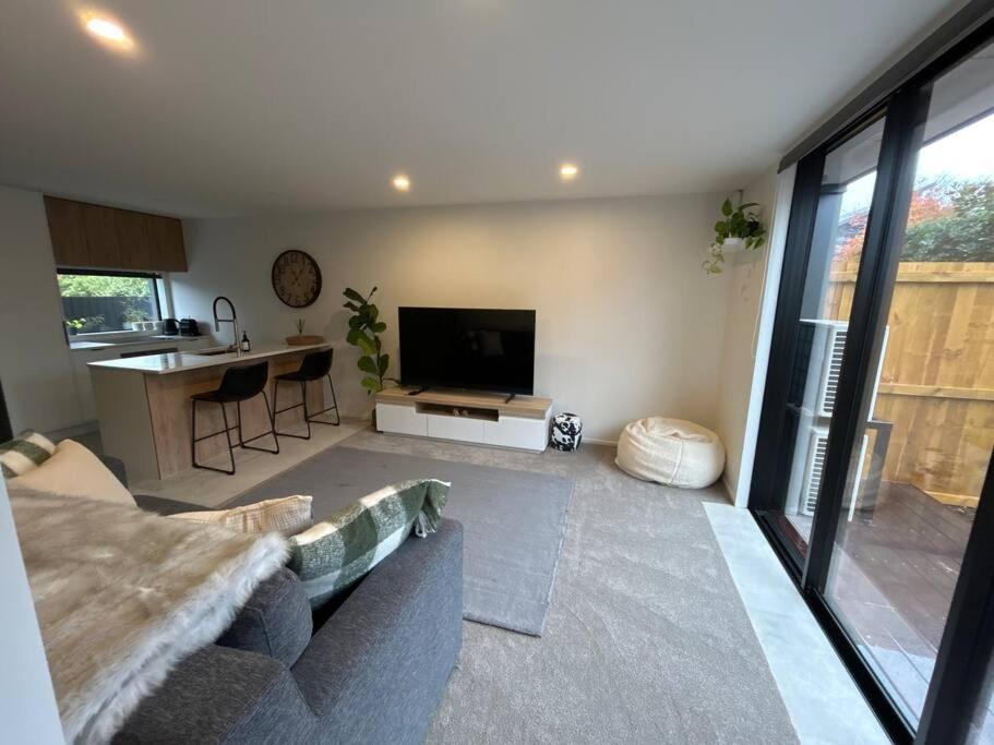 כרייסטצ'רץ' Luxury 2 Bedroom Hideout Near Cbd,Merivale Mall מראה חיצוני תמונה