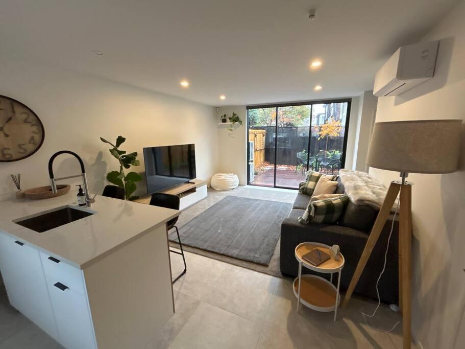 כרייסטצ'רץ' Luxury 2 Bedroom Hideout Near Cbd,Merivale Mall מראה חיצוני תמונה